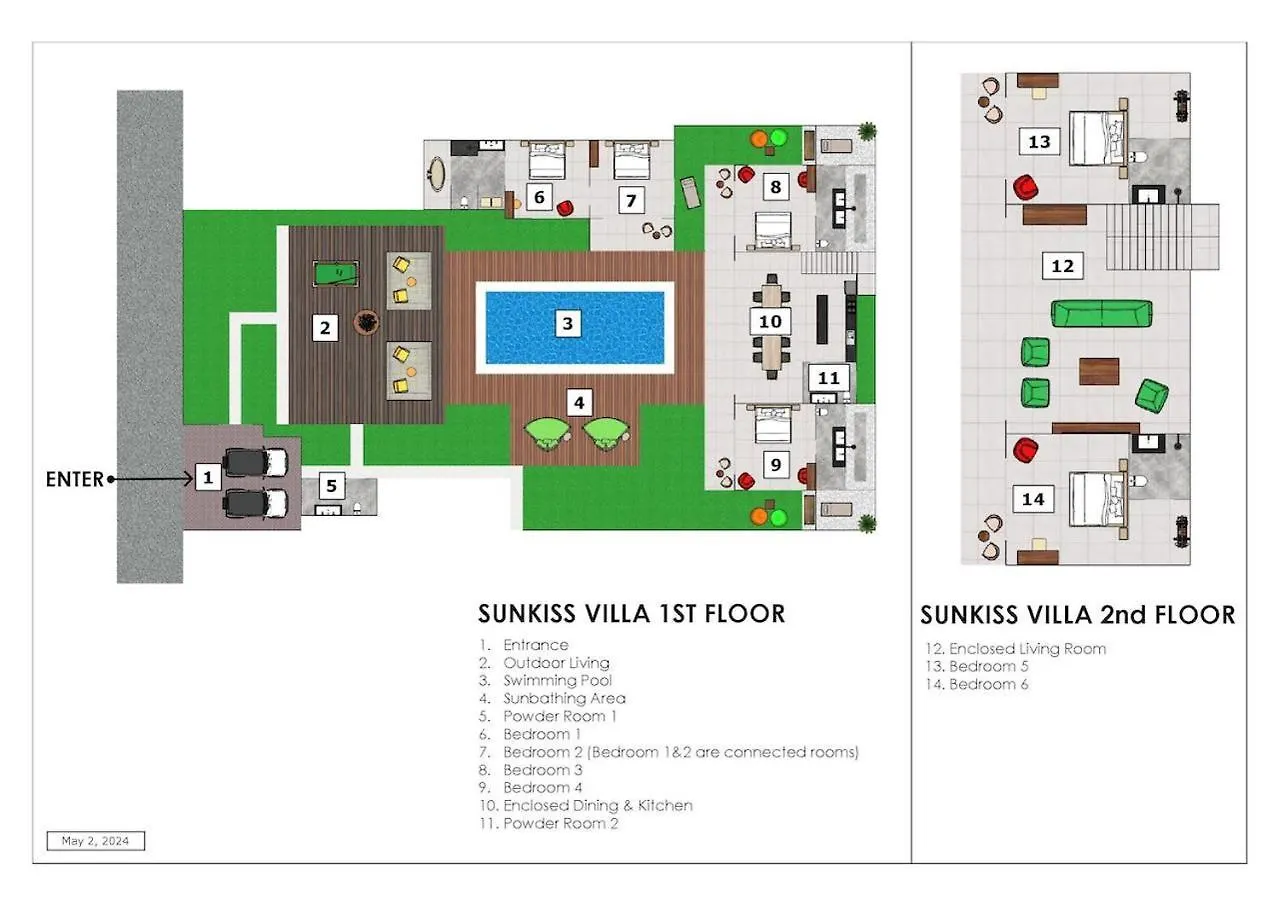 Atlas Xxl Beach Boutique Villa Fully Staffed Daily Breakfast Walking Distance To Berawa Beach Canggu  Indonesia